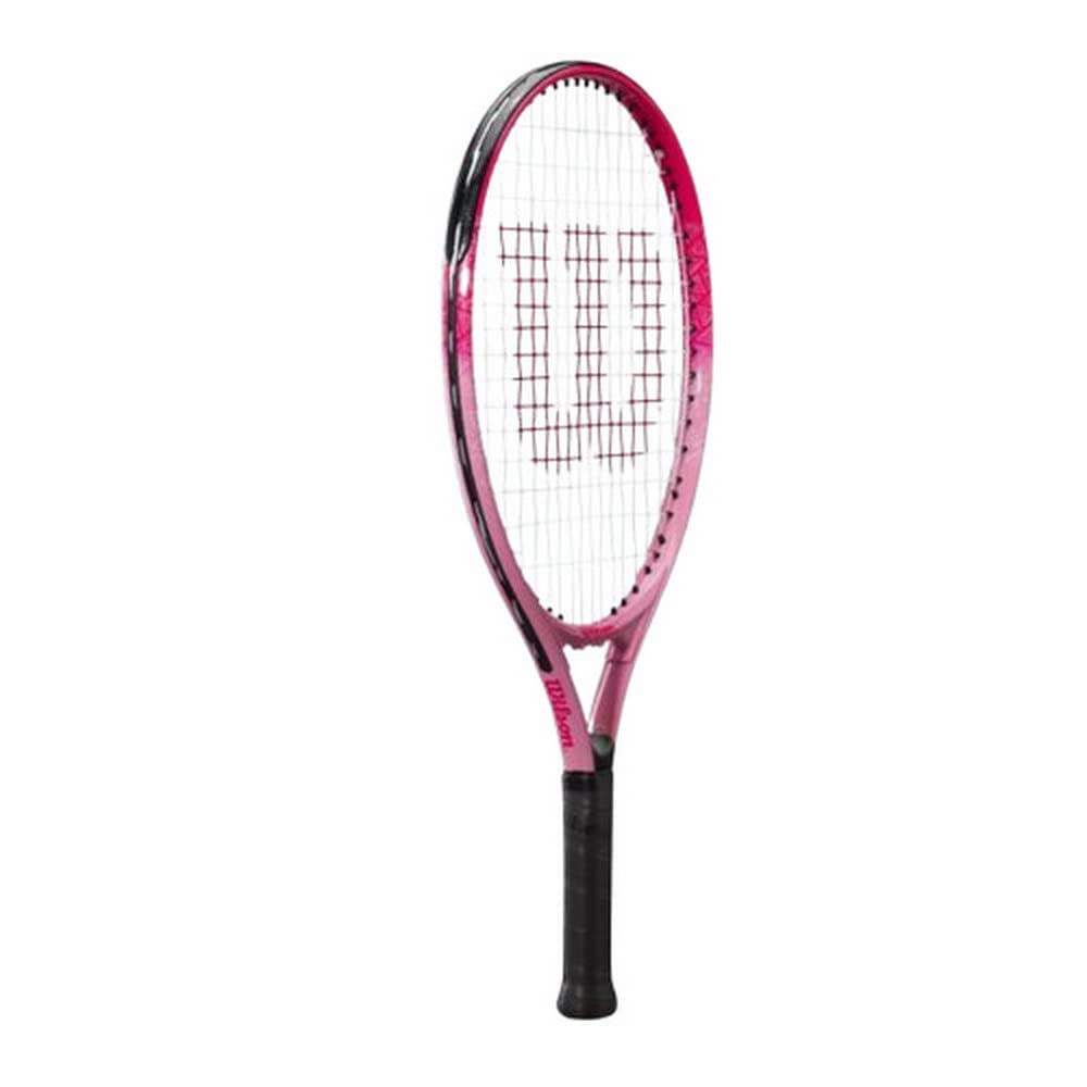 Amazon | Wilson Burn Pink 21 テニスラケット 子供用 5-6歳 カーボン